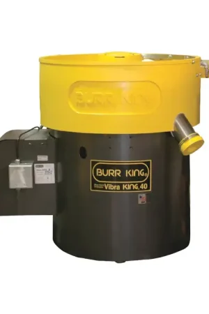 One Day Deal BURR KING 44413 119 Quarts/4.0 Cubic Feet Volume Capacity, 2 Horsepower, [Wet Dry Operation] Wet Dry Operation, Tumbler