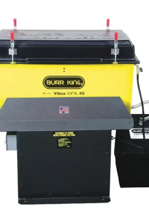 BURR KING 25210 75 Quarts/2.5 Cubic Feet Volume Capacity, 3/4 Horsepower, [Wet Dry Operation] Wet Dry Operation, Tumbler Exclusive Offer
