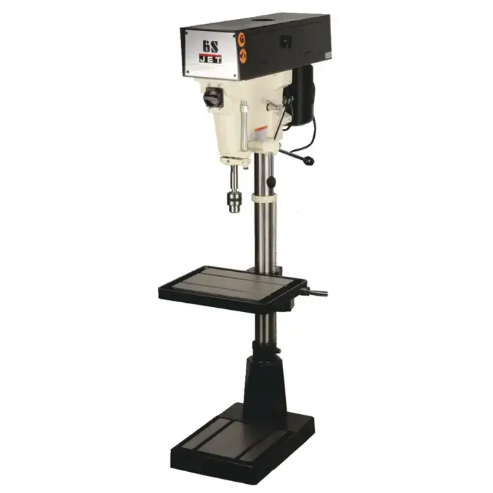 Latest JET J-A3816 1 HP Horsepower Step Pulley Floor Style Drill Press