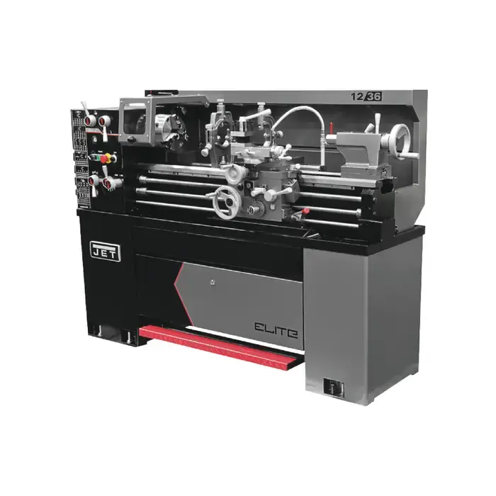 JET ELITE 892000 12" Swing Over Bed 36" Distance Between Centers Engine & Toolroom Production Lathe Shop Now
