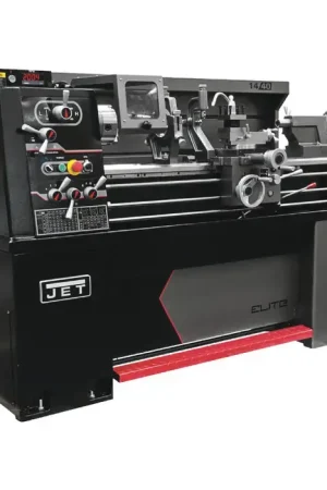 Best Seller JET ELITE 892451 14" Swing Over Bed 40" Distance Between Centers Engine & Toolroom Production Lathe