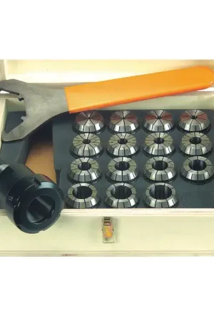 ETM 4500433 ER40 1-1/4" SS, 17 Piece Collet Chuck Holder Set In Demand