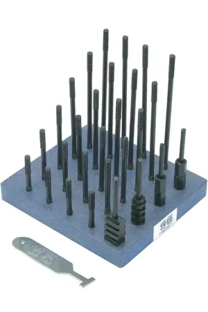 One Day Deal TE-CO 20605 38 Piece T-Nut And Stud Set