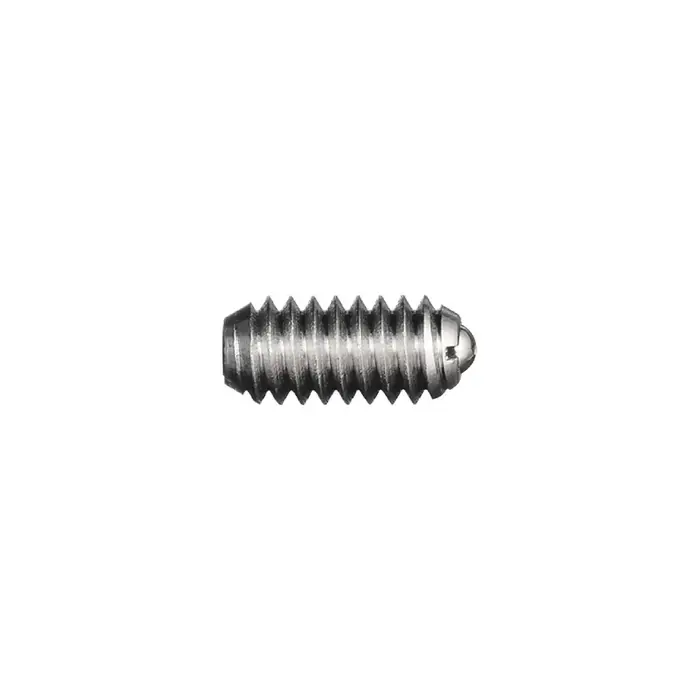 Super Sale VLIER SSB50A 8-32 Thread Size, 0.344" Body Length, Stainless Steel Body, Stainless Steel Ball Threaded Ball Plunger