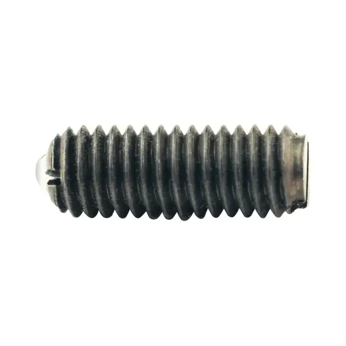 Professional Grade TTC SW10-6BLPT 3/8"-16 Thread Size, 5/8" Body Length, Steel Body, Stainless Steel Ball Threaded Ball Plunger