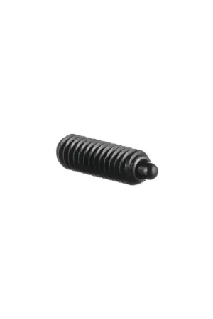 VLIER PH54BN 1/4"-28 Thread Size, 3/4" Thread Length, 1/8" Projection, Steel Body, Steel Nose Threaded Spring Plunger Hot Deal