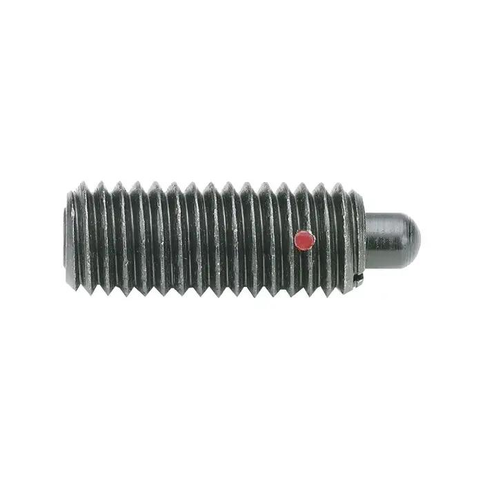 Trending TE-CO 52012 3/4"-10 Thread Size, 1-3/4" Thread Length, 0.312" Projection, Steel Body, Steel Nose Threaded Spring Plunger
