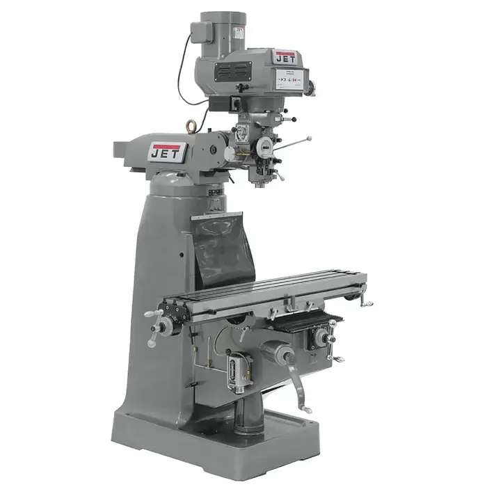 Genuine JET 690180 2 HP Knee Type Vertical Milling Machine