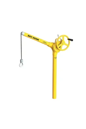 SKY HOOK 85-SH 1/4 Ton Load Capacity, 75" Maximum Lift Distance, 1" Per Handwheel Revolution Lift Speed Hoist Affordable