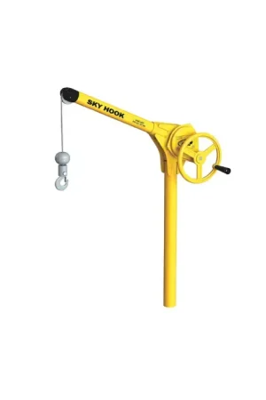 SKY HOOK 97-SH 1/4 Ton Load Capacity, 100" Maximum Lift Distance, 1.5" Per Handwheel Revolution Lift Speed Hoist Special Offer