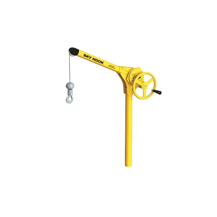 SKY HOOK 97-SH 1/4 Ton Load Capacity, 100" Maximum Lift Distance, 1.5" Per Handwheel Revolution Lift Speed Hoist Special Offer