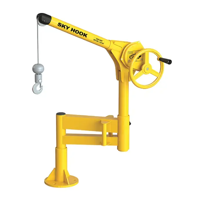 SKY HOOK A9727 1/4 Ton Load Capacity, 100" Maximum Lift Distance, 1.5" Per Handwheel Revolution Lift Speed Hoist Trending