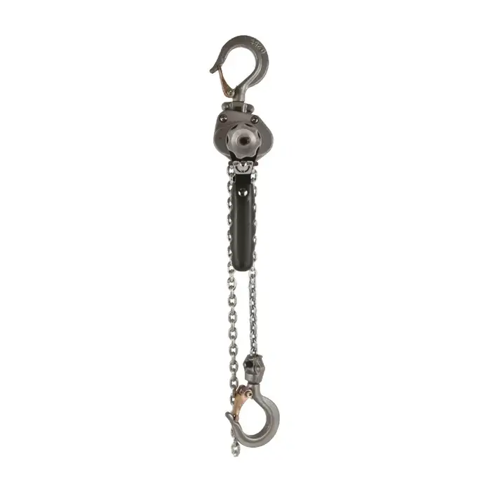 Certified JET 181205 1/4 Ton Load Capacity, 5‘ Maximum Lift Distance, Lever Hoist Lift Speed Hoist