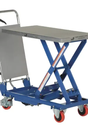 VESTIL CART-400 400 lbs. Load Carrying Capacity, Foot Pump Lift Style, 29" Lift Height Lift Table Must Have