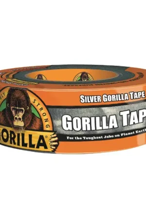 Certified GORILLA 6074003 6-1/8" Width, 35 Yards Length, Silver Color Tape