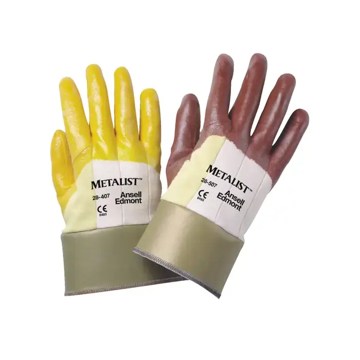 ANSELL EDMONT 285816 Kevlar/Cotton Material Type, A2 Cut Resistance Level, Nitrile Finish Coating Cut Resistant Glove Hot Picks