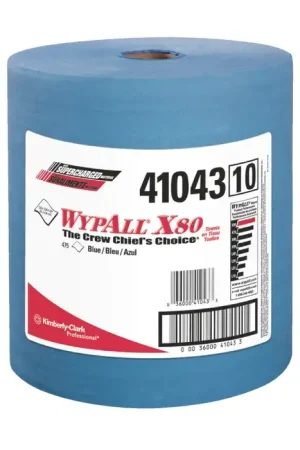 Fast Shipping WYPALL 41043 Dry Wipe Style, 530.4‘ Roll Length, 475 Sheets Per Package Industrial Wipes