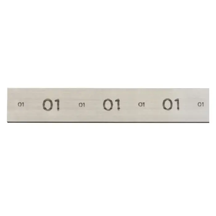 STARRETT 54109 5/16" Thick, 3" Width, 18" Length Oil Hardening Ground Flat Stock Time-Limited