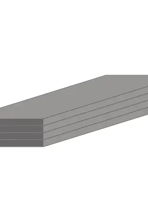 TTC 73-017-747 3/8" Thickness, 18" Length, 18" Width Flat Aluminum Stock Holiday Sale