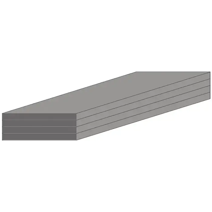 Same Day Shipping TTC 73-017-755 3/4" Thickness, 12" Length, 12" Width Flat Aluminum Stock