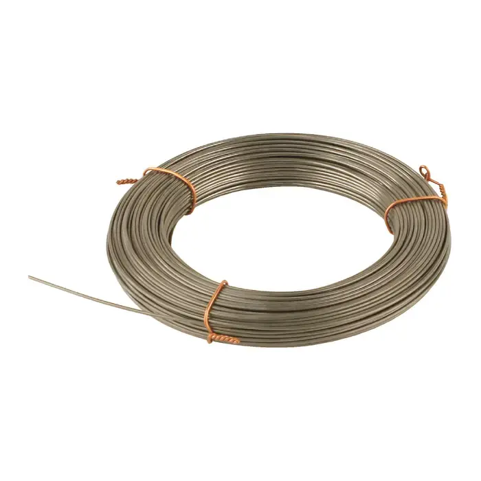 Today Only PRECISION BRAND 21071 .071" (1.803mm) Diameter, 28 Gage, 75‘ Apprx. Ft Per Lb, 250,000 to 459,000 PSI Tensile Strength Steel Wire