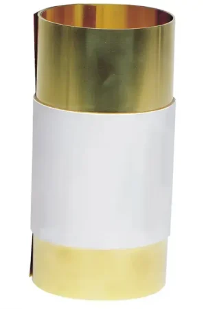 TTC 20005 .005" Thick, 6" Width, Brass Metal Shim Stock Clearance
