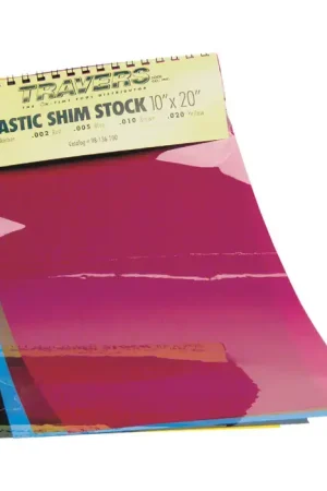 TTC PSS10A .001" Min. Thick, .020" Max. Thick, Plastic 5 Piece Shim Stock Set Mega Sale