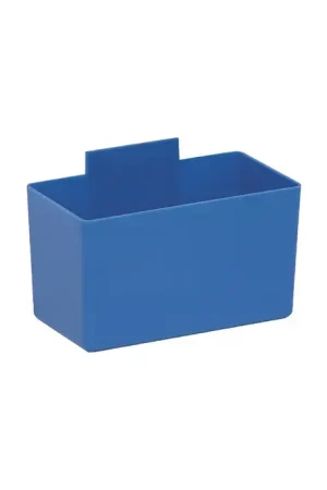 QUANTUM STORAGE SYSTEMS QBC112BL Economy Sub-Divider Bin Cups Type, Blue Color, Plastic Material Storage Bin Authentic