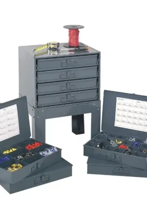 Trending DURHAM DL24C 0 No. of Drawers, 18" Chest Length, 12" Chest Width Compartmentalized Storage Cabinet / Cart