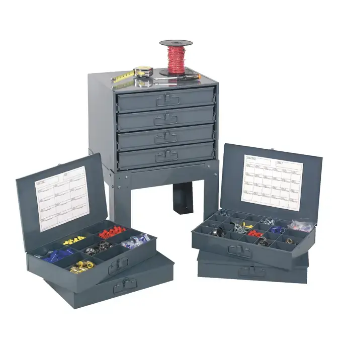 Trending DURHAM DL24C 0 No. of Drawers, 18" Chest Length, 12" Chest Width Compartmentalized Storage Cabinet / Cart