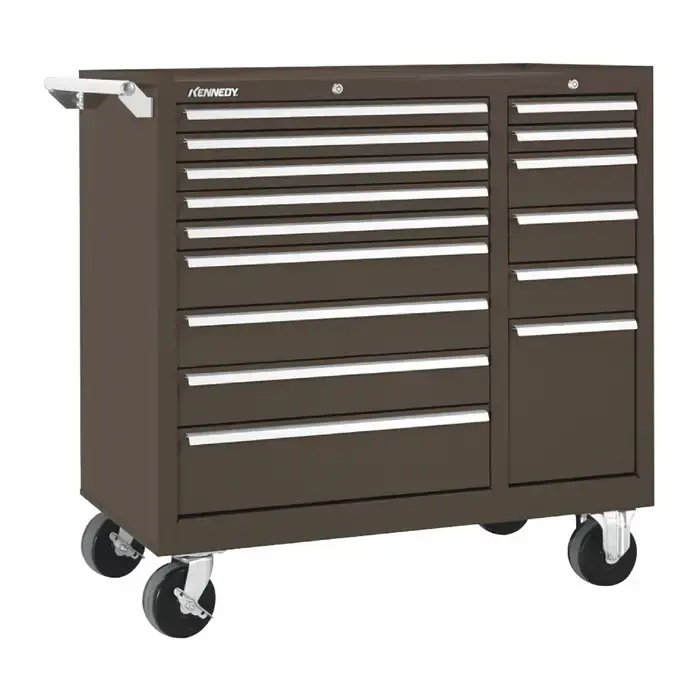 KENNEDY 315XB 15 No. of Drawers, 18" Chest Length, 39-3/8" Chest Width Roller Cabinet Affordable