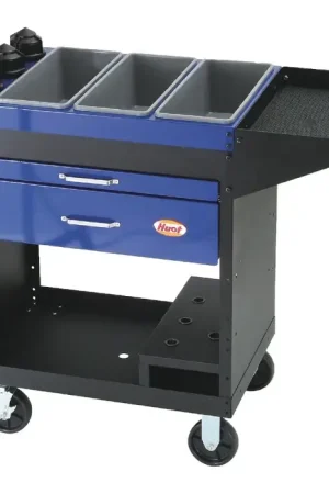Bargain HUOT 77300 Bulk Storage Tool Capacity, 3MT & 4MT Taper, Bulk Storage Tool Style NC/CNC Adapter Tool Storage Cart