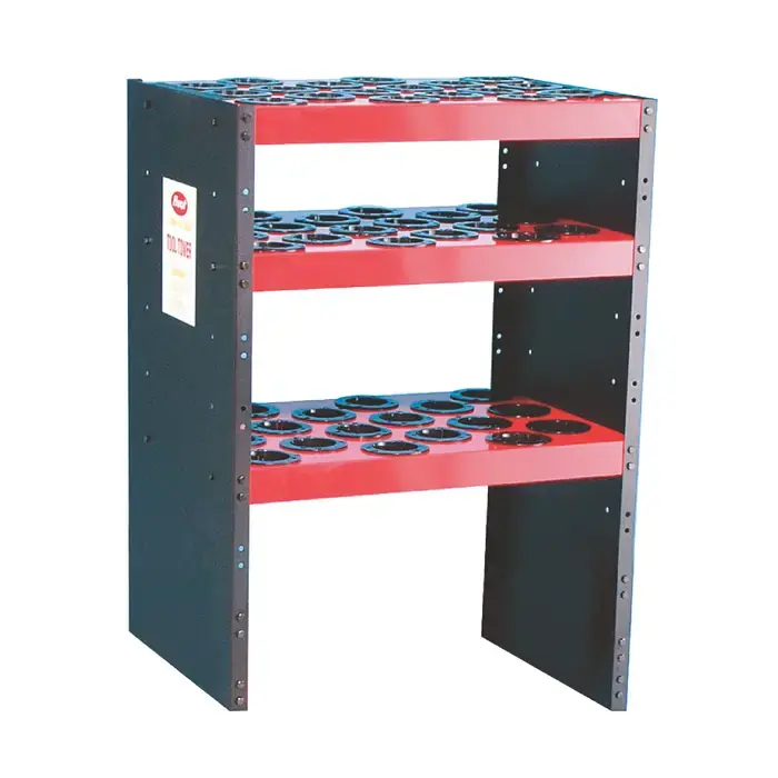 Big Sale HUOT 13850 54 Tool Capacity, 50 Taper, 50 Tool Style NC/CNC Adapter Tool Storage Cart