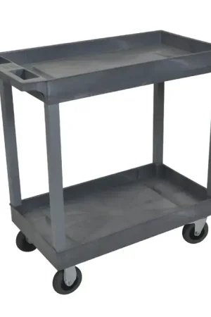 LUXOR EC11SP5-G 400 lbs. Total Load Capacity, 18" Length, 32" Width Stock Cart Hot Deal