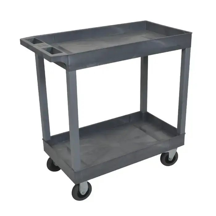 LUXOR EC11SP5-G 400 lbs. Total Load Capacity, 18" Length, 32" Width Stock Cart Hot Deal