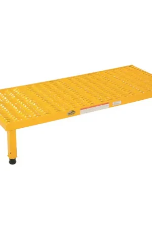 Trending VESTIL AHW-H-2496 Adjustable Work Mate Stand Type, 23-1/2" Width, 96" Depth Stationary Work Bench / Table