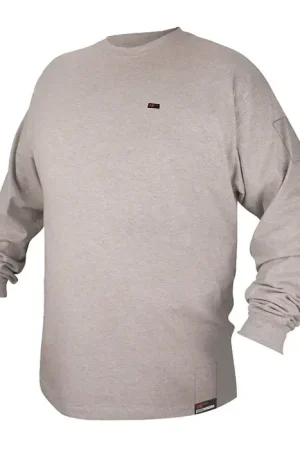 Fan Favorite REVCO FTL6-GRY-3XL XXXL Size, Gray Color, Fire Resistant Protection Level Shirt