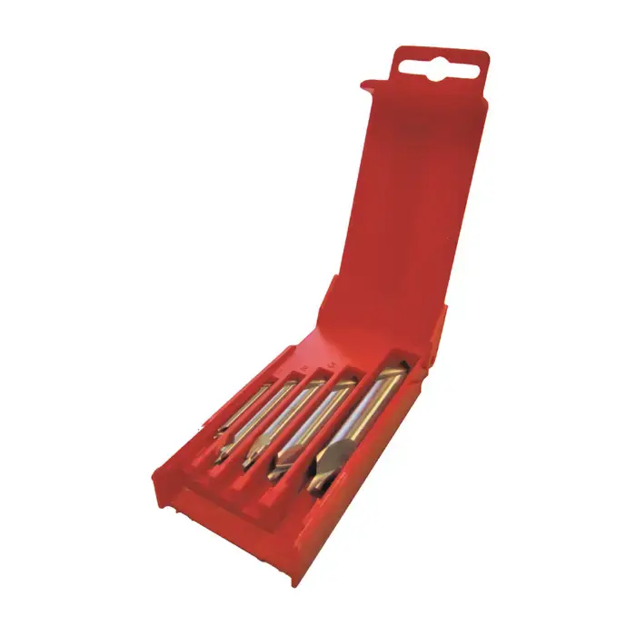 DORMER A217SET 82° 1, 2, 3, 4, 5 Industry Standard 82° 5 Pc. High Speed Steel Combination Drill & Countersink Set While Supplies Last