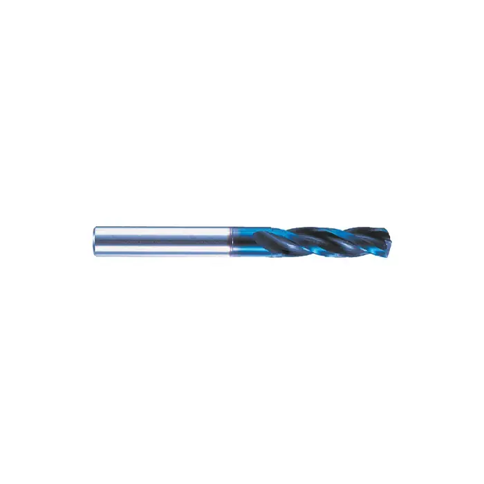 NACHI 0729599 10.20mm Size, 140°, 84mm Flute Length Solid Carbide 3 Flute CNC Drill Crafted