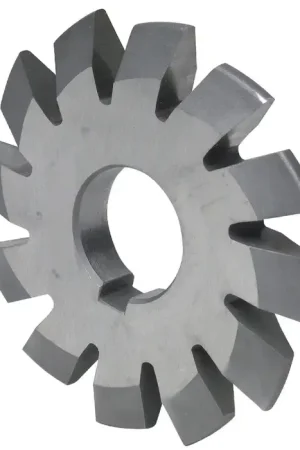 TTC 10-289-166 2-1/2" Cutter Dia., 1" Hole Size 20° 6 Involute Style Gear Cutter Direct From Factory