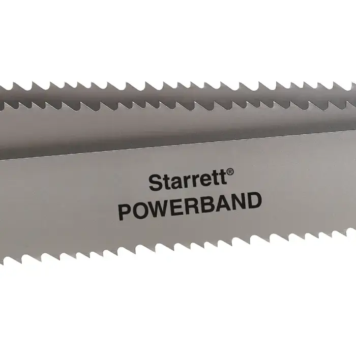 Buy Online STARRETT 4-6/S TPI, 7‘ 9" Long, 3/4" Wide, Bi-Metal Bandsaw Blade