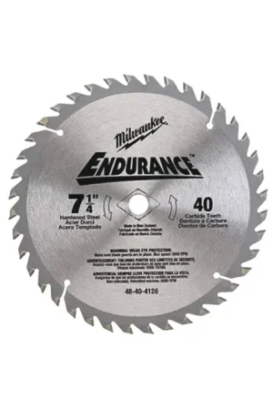 MILWAUKEE 48-40-0726 7-1/4" Diam., 40 Steel Circular Saw Exclusive Offer