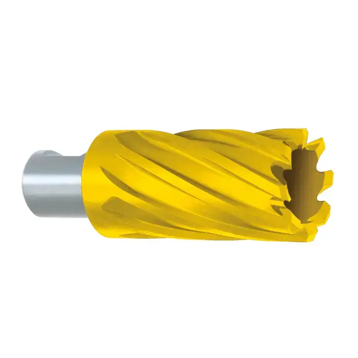 Best Choice POWERBOR AS0587TIN 2-5/16", 1" Deep High Speed Steel TiN Annular Cutter or Tool