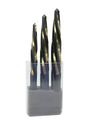 Brand New DRILLCO 72290 1/2", 5/8", 3/4" Size 1/2" Shank, 5-15/16" to 7" OAL High Speed Steel Tapered Reamer