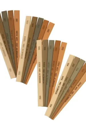 GESSWEIN 405-2055 Aluminum Oxide (EDM), White Aluminum Oxide (Oil-Treated & GP), Aluminum Oxide (Diemaker) And Premium Silicon Carbide (Moldmaker Plus) Bonded Polishing Stone - 1/2" x 6" 120-400 Grit, Medium to Very Fine Grade Grab Now