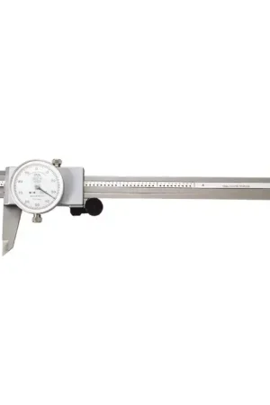 ETALON 75.115811 Dial Caliper, 0 - 6" Range, White Face Premium