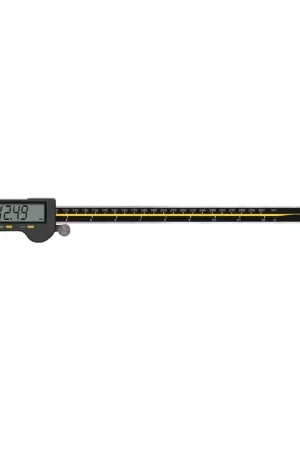 ASIMETO 306-12-5 Electronic Digital Caliper, 0 - 12" (0 - 300mm) Range, .0005" (.01mm) Resolution Next Day Delivery