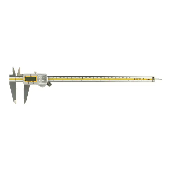 Exclusive Offer ASIMETO 305-12-3 Electronic Digital Caliper, 0 - 12" (0 - 300mm) Range, .0005" (.01mm) Resolution