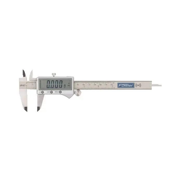 FOWLER 54-100-556-BT Electronic Digital Caliper, 0 - 6" (0 - 150mm) Range, .0005" (.01mm) Resolution While Supplies Last
