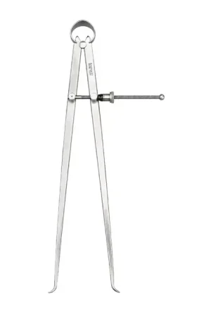 Best Price STARRETT 73B-12 Inside Type, 12" (300mm) Size, Quick Spring Nut Nut Type Drafting Caliper